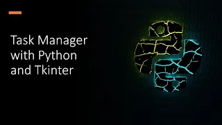 Python Task Manager Building Efficiency with tkinter and ttkbootstrap