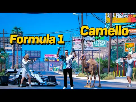Video Thumbnail: Usamos Un camello y El Carro De Fórmula 1 Para Despistar Los Arabes