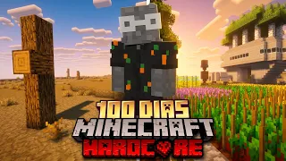 SOBREVIVÍ 100 DÍAS RESTAURANDO el MUNDO 🌱 en Minecraft Hardcore