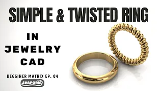 How to Design a Simple Twisted Ring in Matrix - Step by Step Part 4