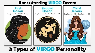 Different Types of Virgo Personality Understanding Virgo Decans