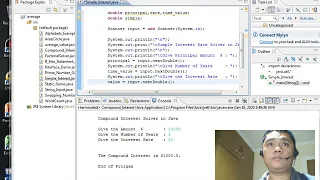 Simple Interest Rate Solver in Java