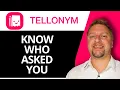 How to Know Who Asked You on Tellonym Tellonym Tutorial 2026