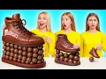 Download Lagu تحدي لوحة كبيرة أو متوسطة أو صغيرة | معركة المطبخ مع الطعام Bubba DO Challenge