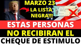 Quienes NO califican al cheque de estímulo | Howard Melgar
