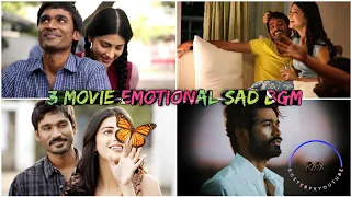 Download 3 movie sad emotional Bgm|Moonu movie bgm|Sad emotional songs|Dhanush songs bgm|Sad|@mahibeats6080 👍 MP3