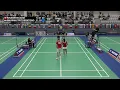 Match point - Kræmer / Kudsk vs Wassink / Tirtosentono - XD, SF - Hungarian Int. 2022