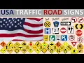 USA TRAFFIC ROAD SIGNS