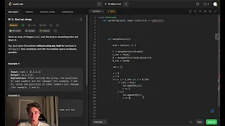 Leetcode 912 Sort an Array
