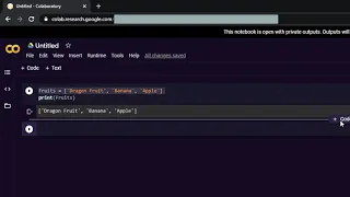 For loop inside List Python Programming Course for Kids