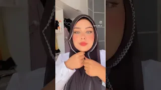 لفه حجاب ثابته وقمرجدا 