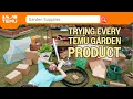 I Spent 1000 On Temu Garden Products