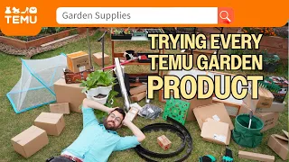 I Spent 1000 On Temu Garden Products