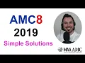 AMC8 2019 full solution