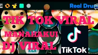 Download DJ INDIA MANAHAKUI VIRAL TIK TOK REAL DRUM | real drum cover by Dikin Garera997 MP3