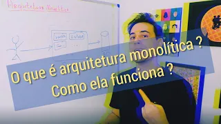 O que é arquitetura monolítica ? Como ela funciona ?