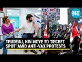 Canada on edge Justin Trudeau abandons Ottawa home amid protest against vaccine mandates