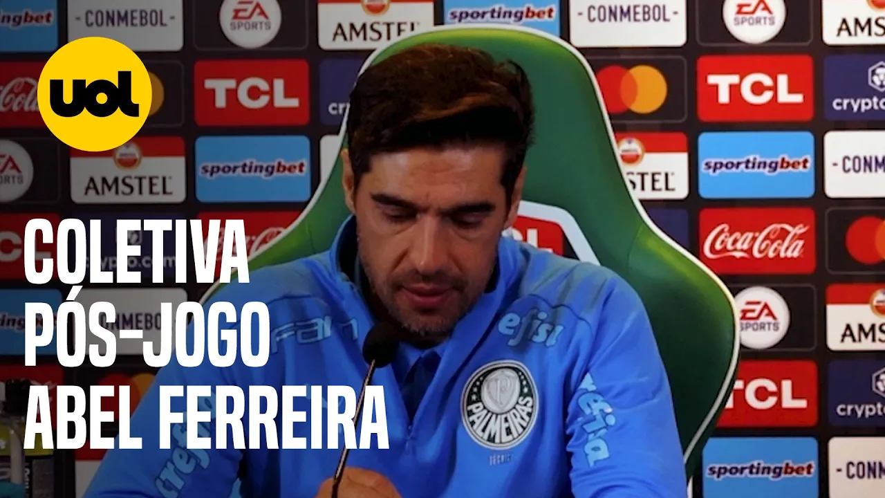 COLETIVA ABEL FERREIRA: 'É PARA ISSO QUE PAGAMOS INGRESSOS: VER ESPETÁCULOS COMO ESSE'