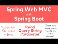 Spring Web C 09 Read Query String Parameter