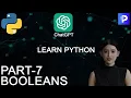 Boolean Function in Python Python Full Course Pt-7 Programming Hub