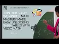 Join our 5-day workshop Math Mastery Made Easy Unlocking 9 99 Tables with Vedic Math