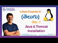 Linux and Shell Scripting in Day 7 Linux Java Tomcat Server