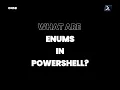 Enumerators in PowerShell