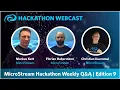 MicroStream Hackathon Weekly Q A Edition 9 German