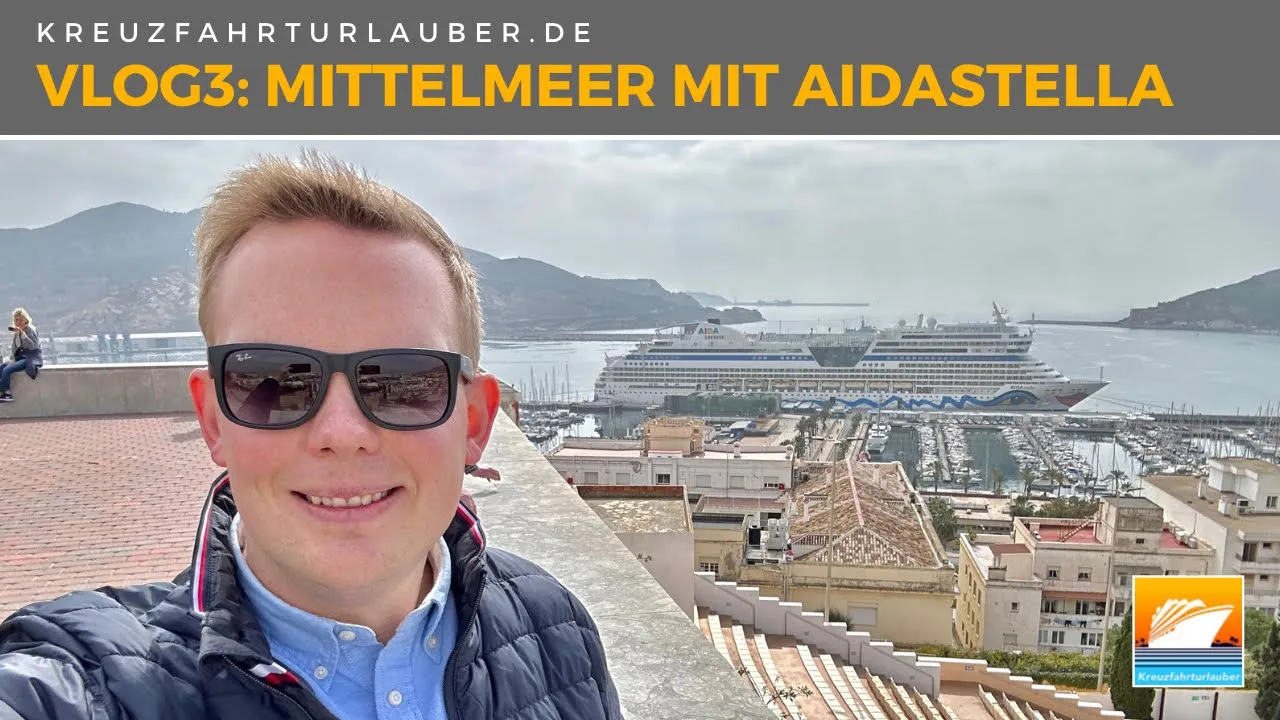 Mit AIDAstella entlang der spanischen Küste! Cartagena, Valencia & Barcelona - VLOG3 AIDA Cruises