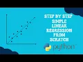Simple Linear Regression in Python from Beginner to Advance must watch