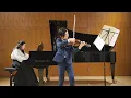 Download Lagu Brahms - Violin Sonata No.1 in G major, op.78, 1st movement/ Kai Gergov (12), Dana Asylbekkyzy