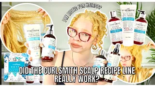 WASH DAY USING CURLSMITH 3 STEP SCALP RECIPE LINE ON TYPE 4 HAIR