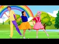 Lagu Head, Shoulders, Knees \u0026 Toes + Magic Lollipop Song |  Kids Funny Songs