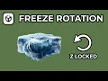 How To Freeze Rigidbody Rotation In Unity 6