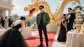 شاب فقير محتقر وفجأة ركعت له رئيسة الشركة الأنثى ونادته معلمها واتضح أنه سيد التنانين المخفي 