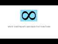 College Algebra 5 6 1 Write Constraints and Objective Functions