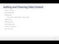 Data Scientist s Toolbox Getting Data