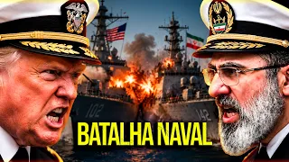 IRÃ ATACA PORTA-AVIÕES DOS EUA — WASHINGTON REVIDA CONTRA PETROLEIROS