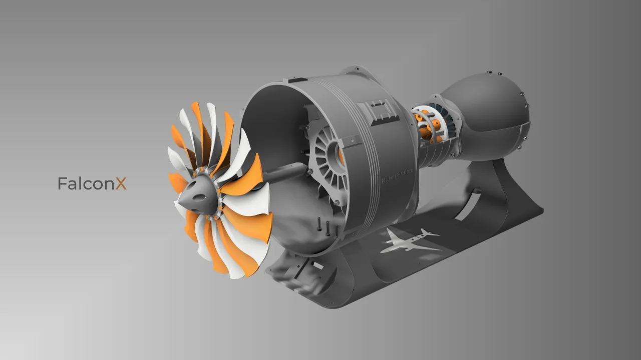 Turbofan Jet Engine Model video thumbnail