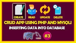 CRUD App Using PHP Mysqli Inserting Data Into Database