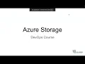 Azure Day 2 Deep Dive into Azure Storage Blobs Files Queues Tables Hands-on Demo