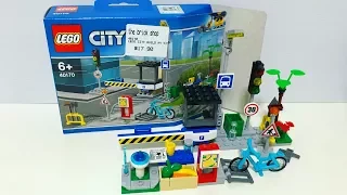 LEGO CITY 40170 BUILD MY CITY ACCESSORY EXPANSION SET unbox speed build time lapse review