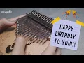 Download Lagu HAPPY BIRTHDAY TO YOU! 🎉| Kalimba cover \u0026 Lyrics ♡