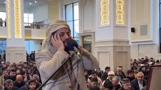 آذان بصوت جميل شيخ رعد محمد الكردي   صلاة الجمعة           دندنها