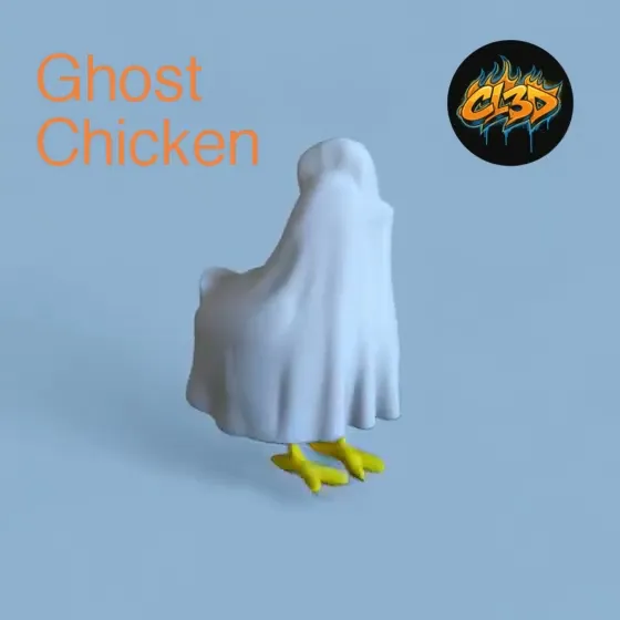 Chicken Ghost Decoration / Toy
