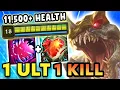 Lagu 11,500+ Health Cho'gath Jungle deletes enemy adc in their fountain (SIZE AS LARGE AS ENTIRE MIDLANE)