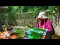 Lagu Ramadhan di kampung petik daun cincau bikin hidangan lezat buka puasa | indahnya hidup di desa