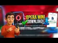 Download Opera Mini APK for Android Fast Browser Install Guide