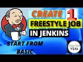 How to Create First Freestyle in Jenkins EP 08 Start Career in DevOps CI TOOL