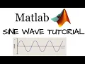 Plot Sine wave in matlab Matlab sine wave tutorial